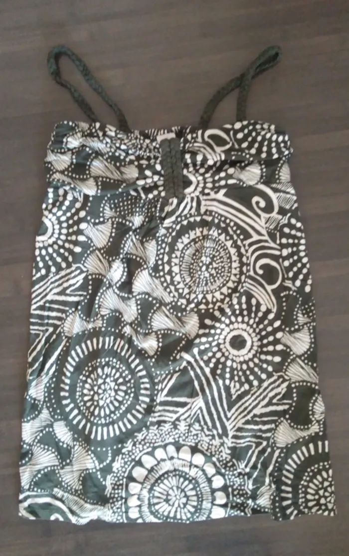 Débardeur Camaïeu kaki