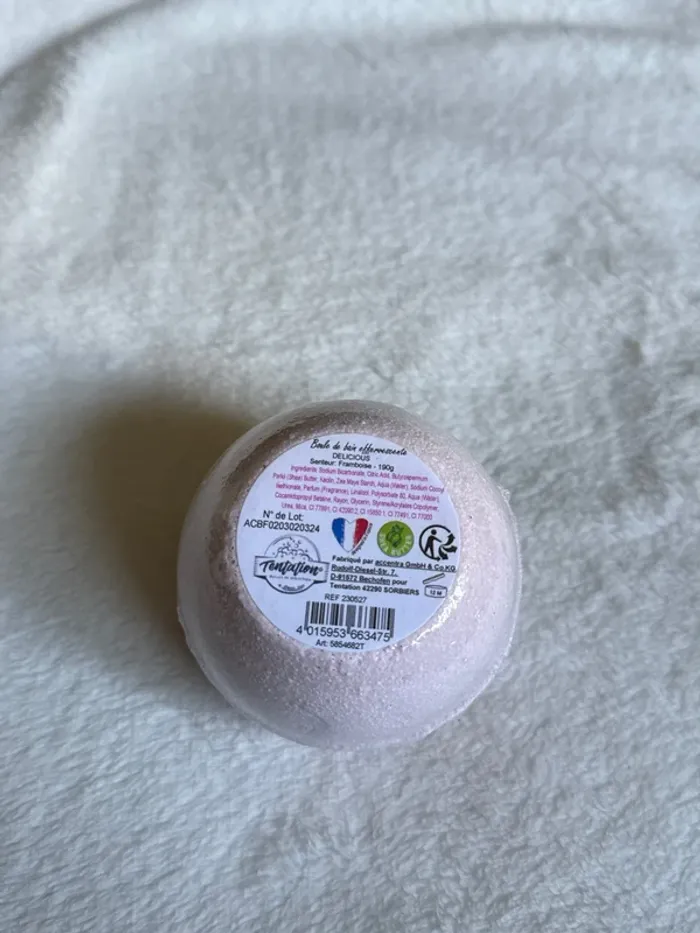 Bombe de bain framboise - photo numéro 2