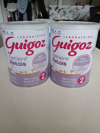 Guigoz  optipro relais  deuxième âge