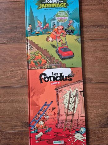 Lot  de 2 bandes dessinées  Les fondus