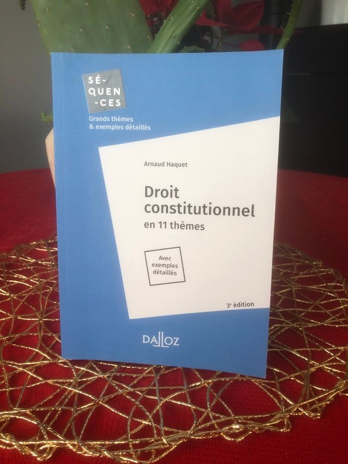 Droit constitutionnel en 11 thèmes - Arnaud Haquet