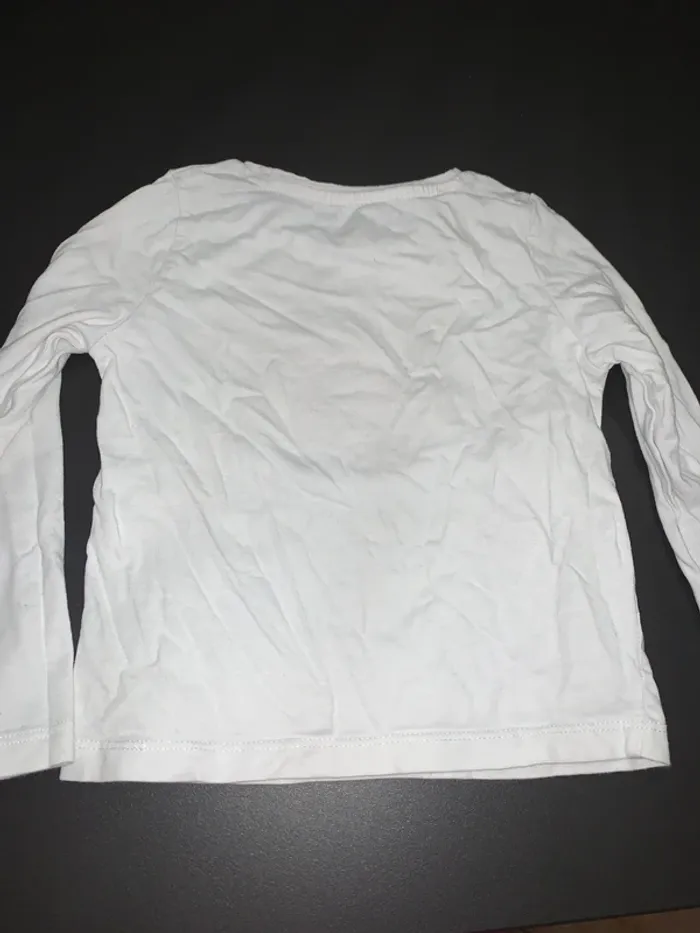 T-shirt de Noël sequins licorne taille 3 ans - photo numéro 4