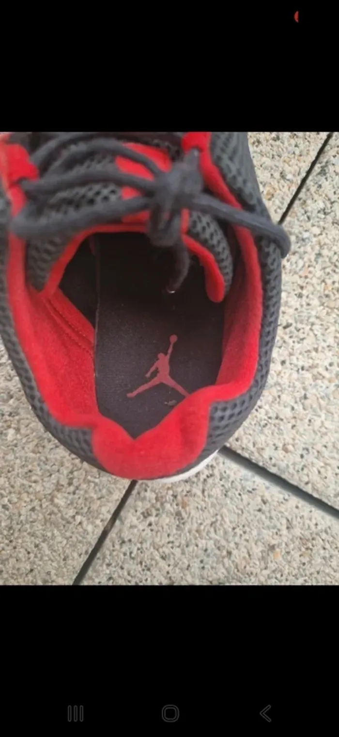 Nike Air Jordan Future Low homme taille 44 noir rouge - photo numéro 8