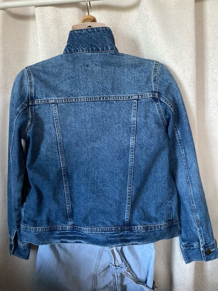 Veste en jeans coton denim bleu 12/14 ans kiabi - photo numéro 2