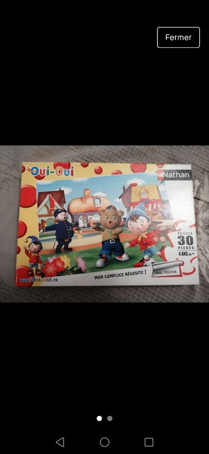 Puzzle Oui Oui 30 pièces