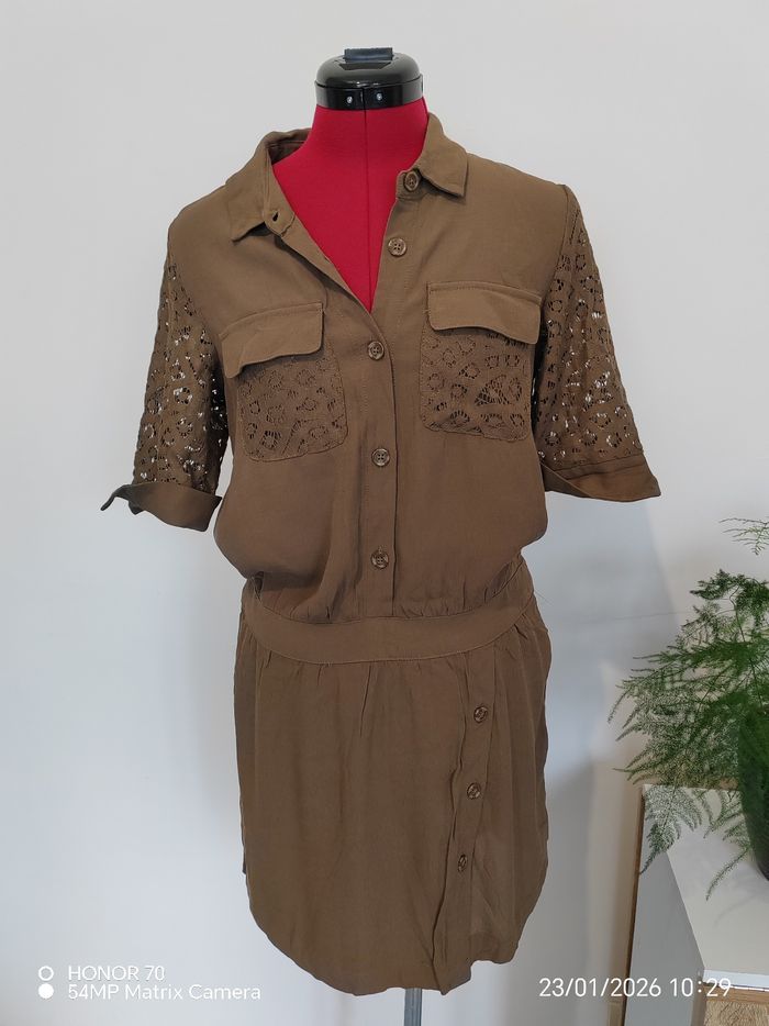 Robe style saharienne