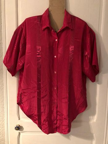 AN130- Blouse/chemise T44-46 portée 1 soirée