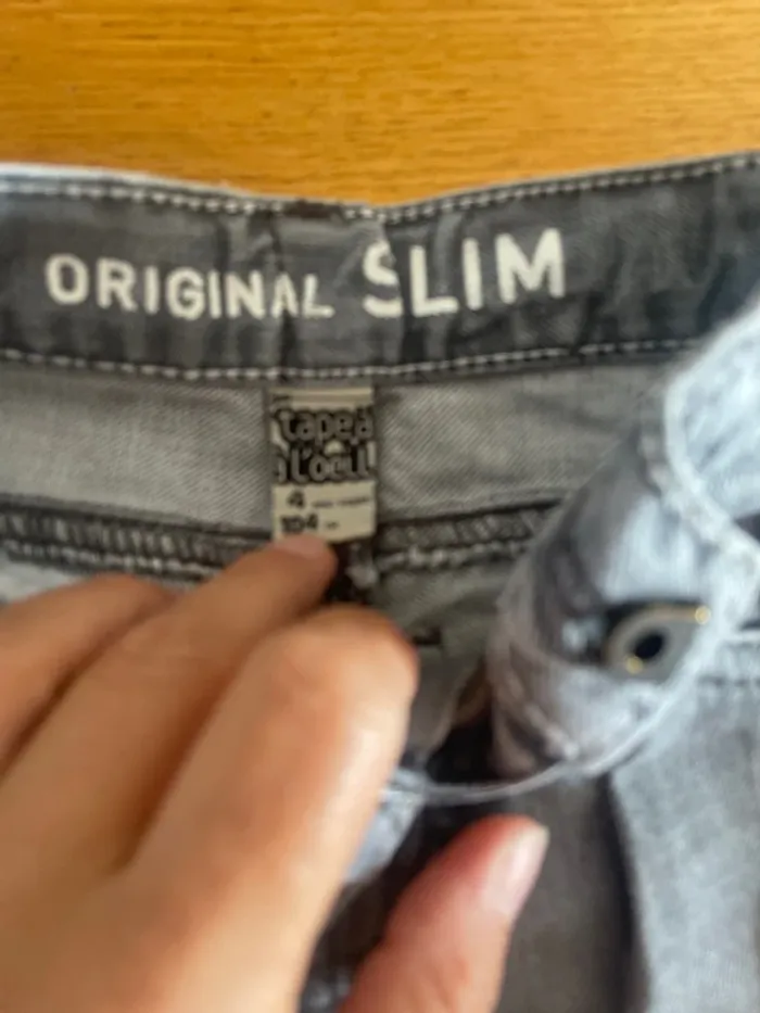 3 jeans garçon 4 ans - photo numéro 5