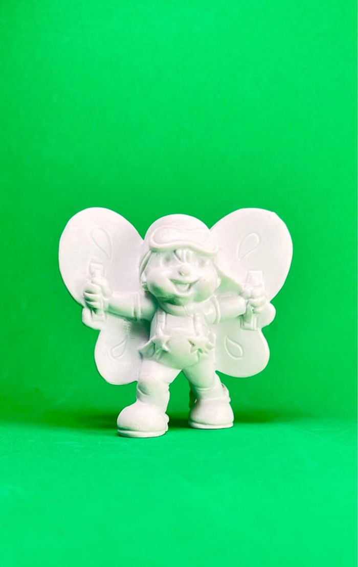 Lot 2 Figurines Rainbow Kids 1980 - non peintes - photo numéro 2