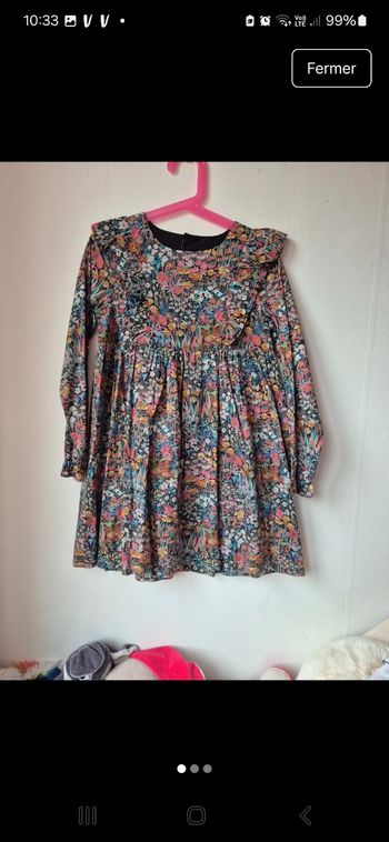 Robe liberty créatrice 6 ans 