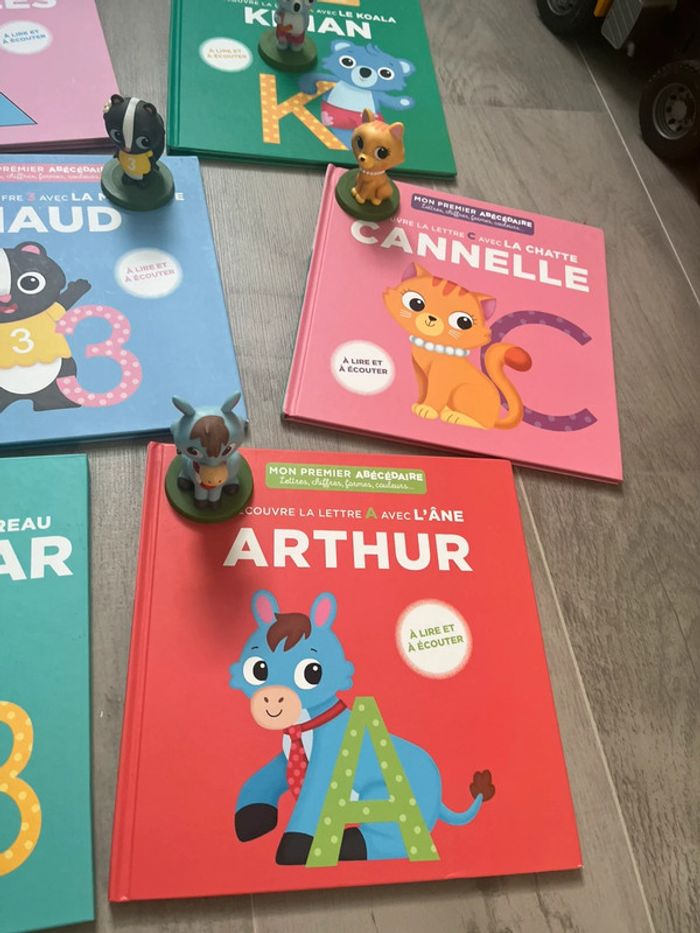 Collection livres mon premier abécédaire avec figurine - photo numéro 5
