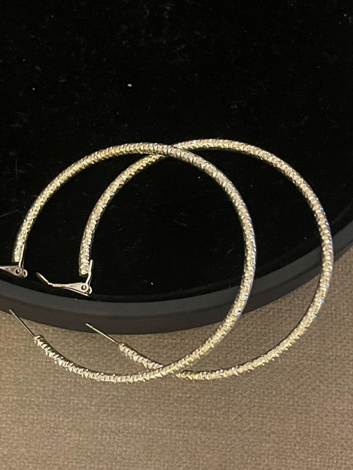 boucles d’oreilles créoles - photo numéro 2