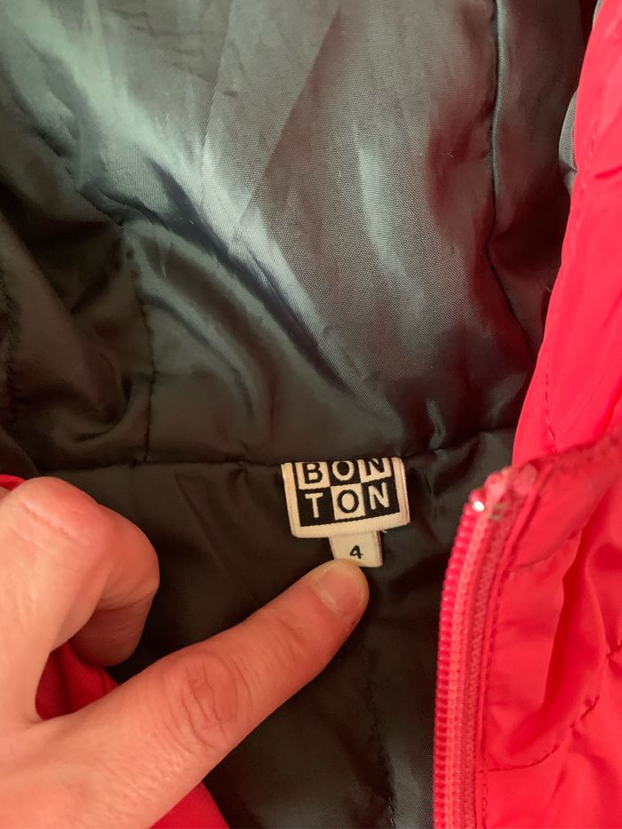 Parka bonton parfait état - photo numéro 3