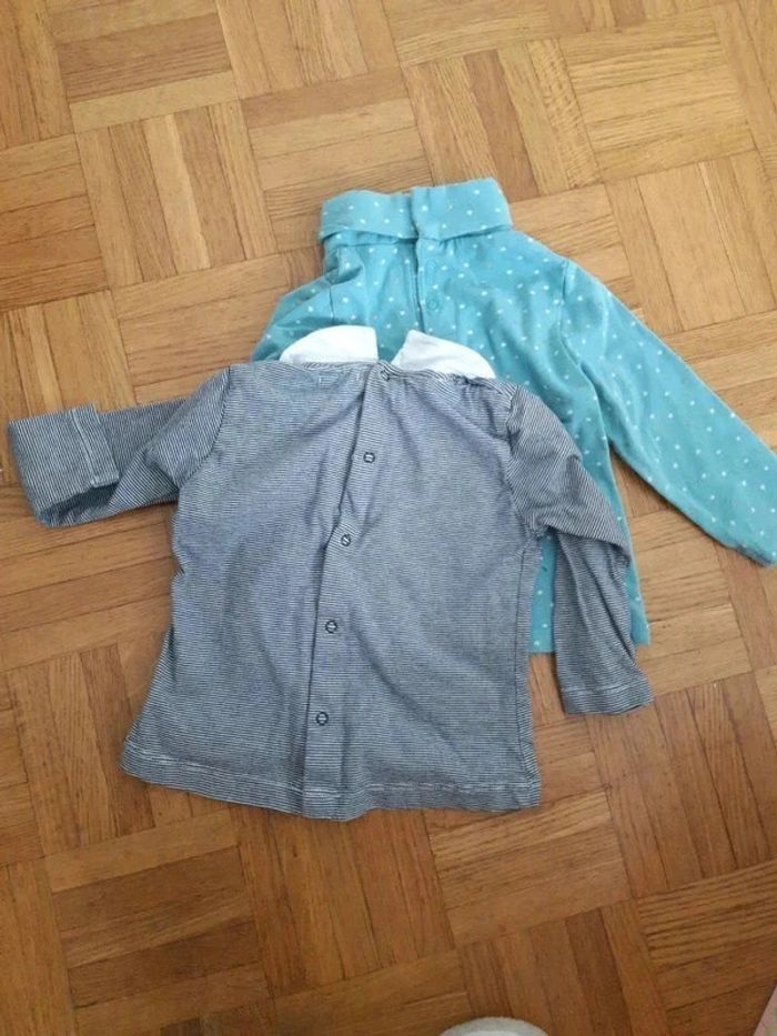 Lot 2 t-shirts manches longues 18 mois - photo numéro 5
