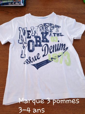 Tee-shirt garçon 3 pommes