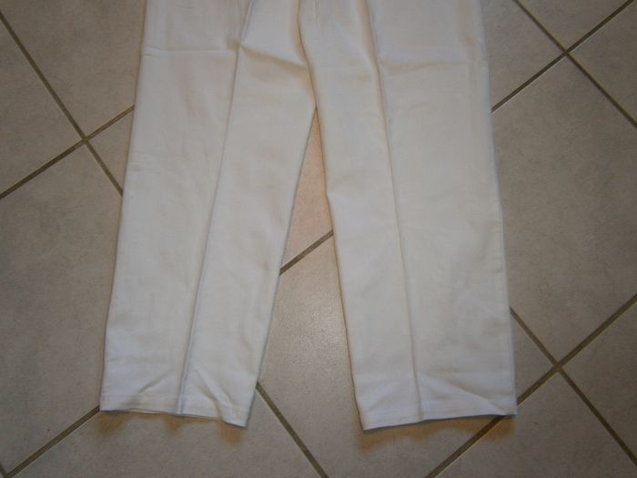 Jeans blanc PIERRE CARDIN Taille 42 - photo numéro 9
