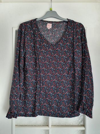 Blouse fleurie