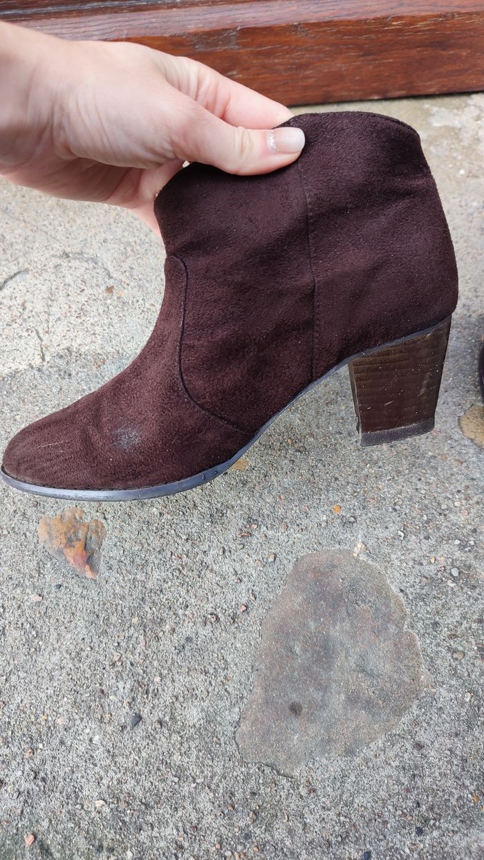 Bottines marron La Redoute 38 - photo numéro 8