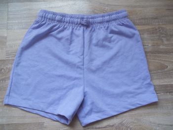 Short molleton lavande Tex 11/12 ans (Sport2)