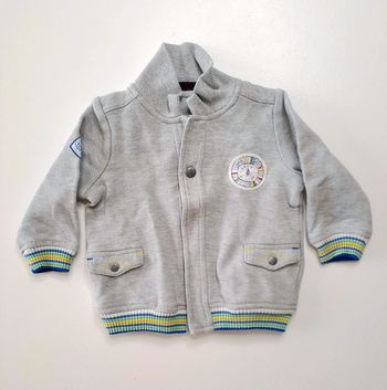 Gilet gris sergent major 9 mois