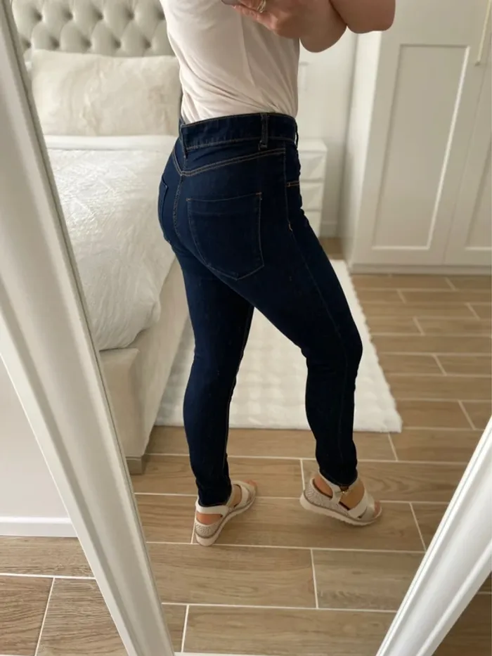 Jean Skinny, bleu, taille 38 neuf - photo numéro 3