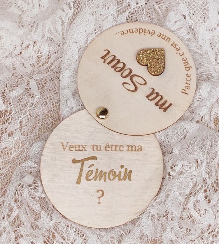 Demande témoin parrain marraine - photo numéro 2