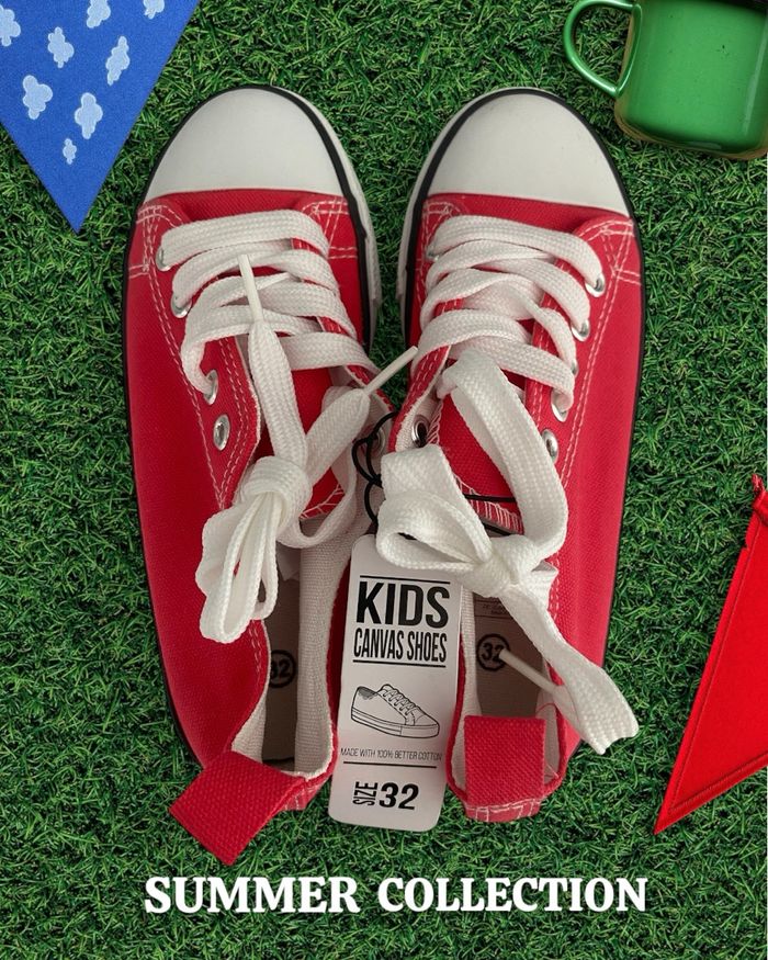 Baskets Kids rose pointure 32