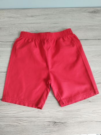 Short rouge garçon 24 mois