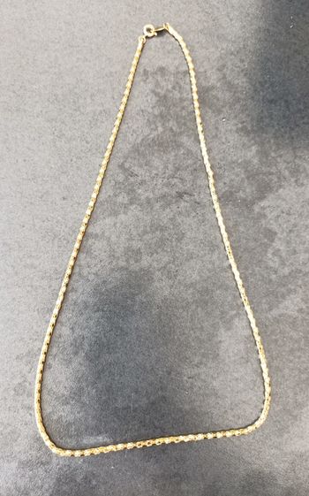 Chaîne fantaisie dorée