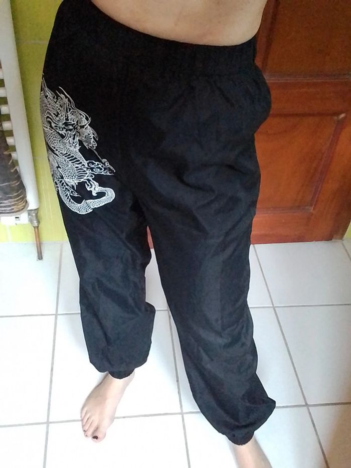 Pantalon femme noir Style jogging Shein - photo numéro 2