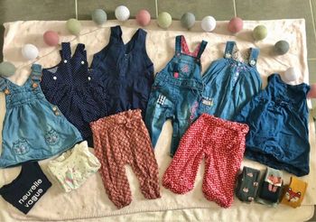 Lot vêtements fille 6 mois