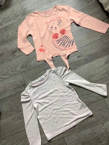 Lot pull et T-shirt Gemo 4 ans