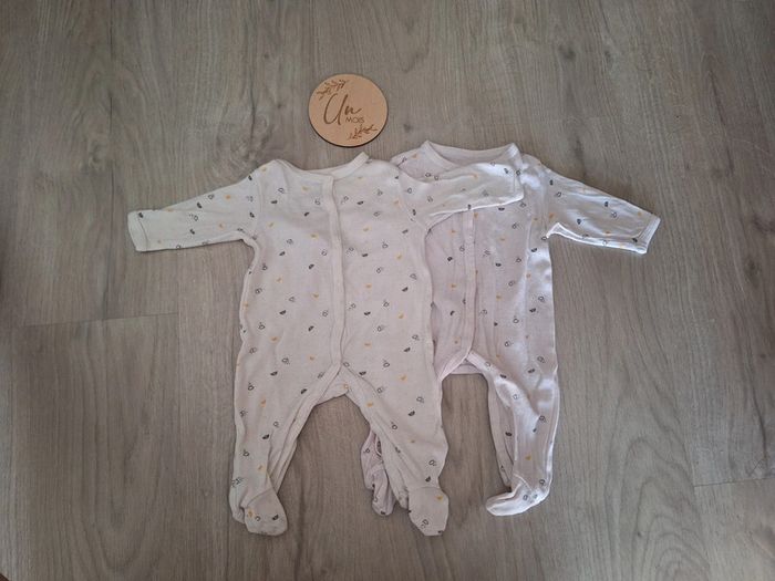 Lot de 2 pyjamas en coton