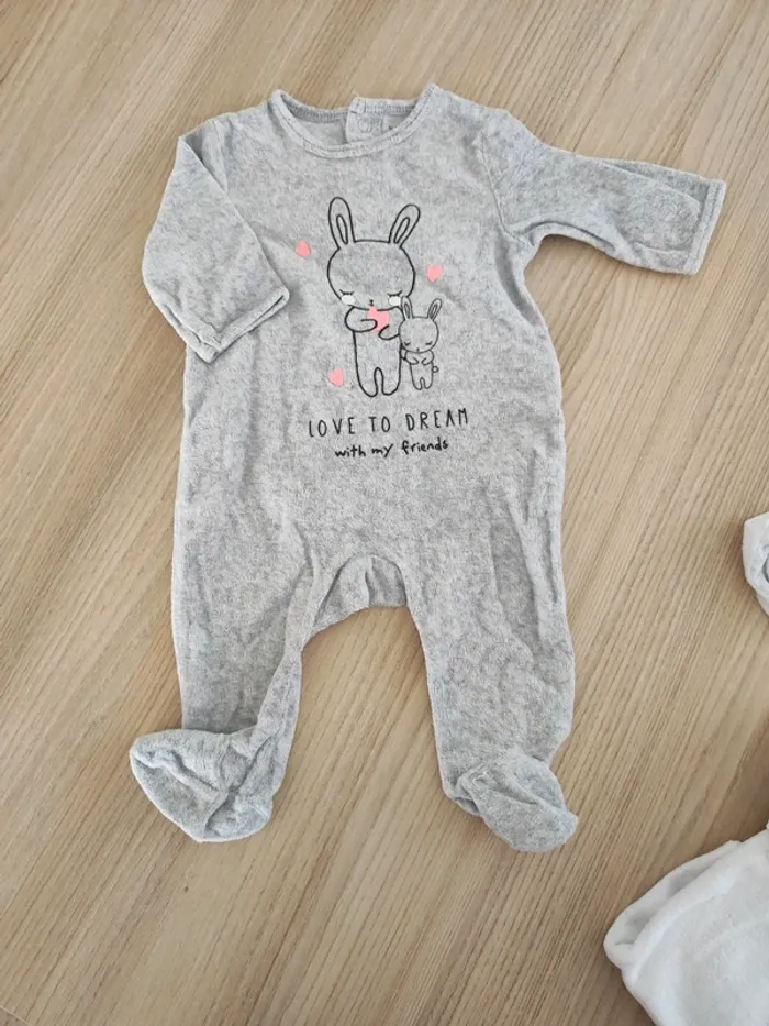 Lot 6 pyjamas 3 mois - photo numéro 9