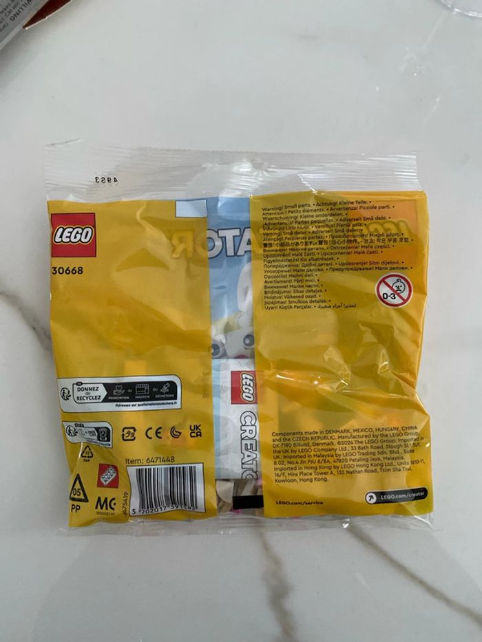 Sachet Lego Creator Lapin 30668 - photo numéro 2