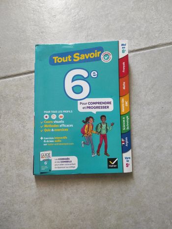 Tout savoir 6e