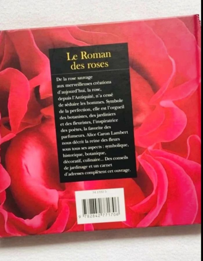 Livre  Le Roman  des  roses - photo numéro 2