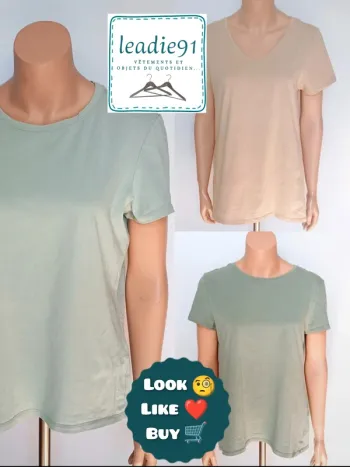 lot 3 tee-shirt Primark femme 44 / 46