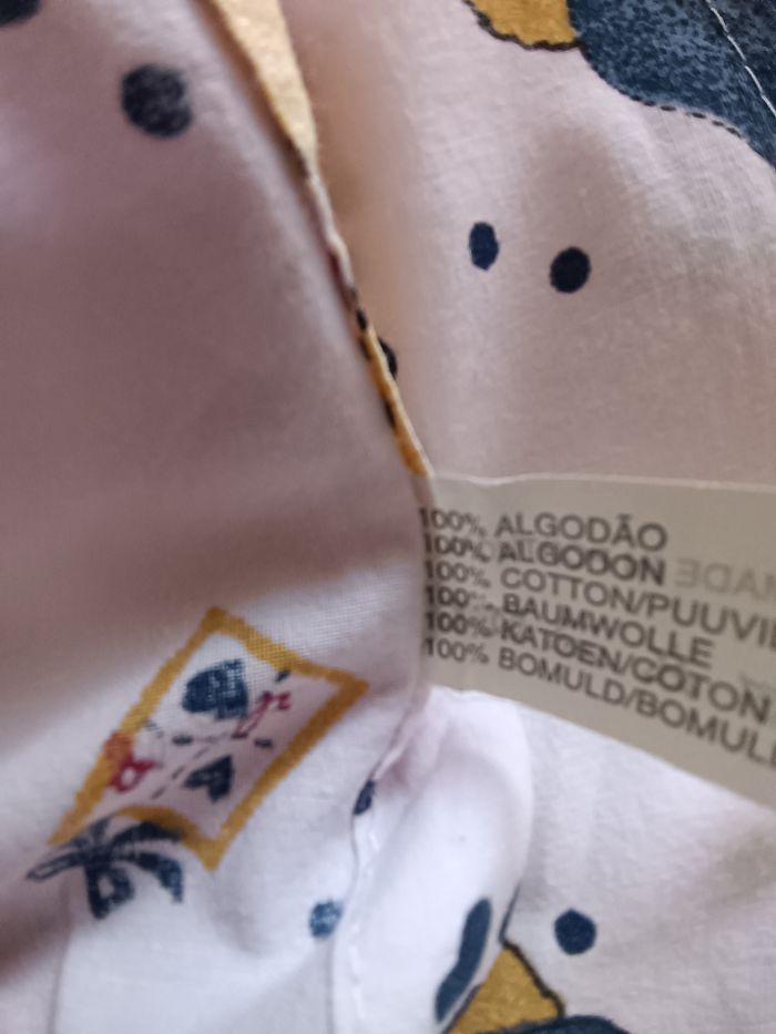 Drap plat pour bébés lit à barreaux en excellent état - photo numéro 5