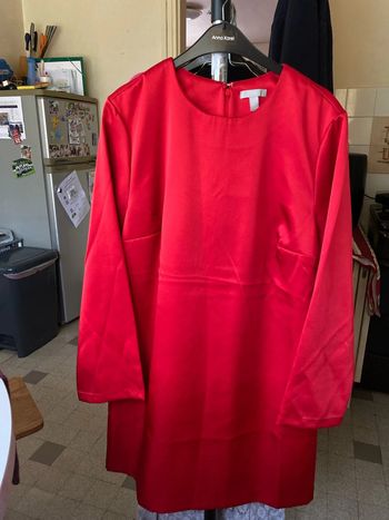 Robe rouge taille xl