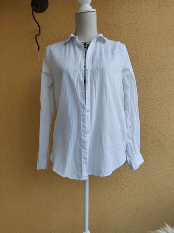 Chemise coton blanche taille 34 h&m