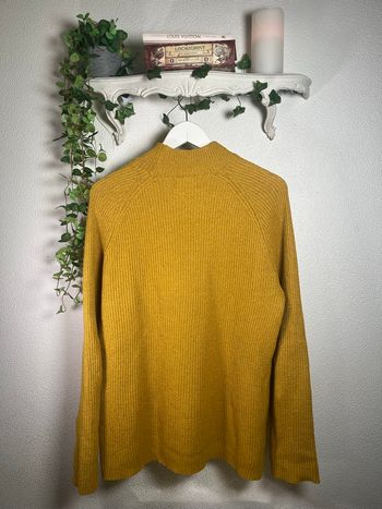 Pull en laine col montant 