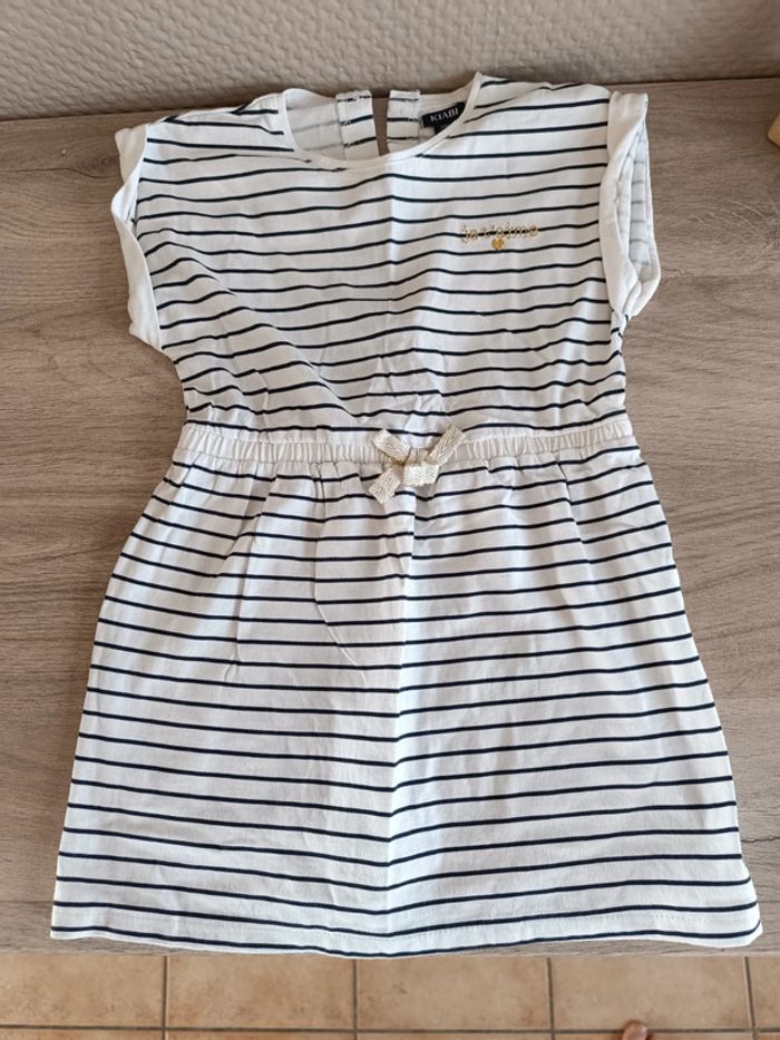 Robe marinière Kiabi 24 mois neuve sans étiquette - photo numéro 5