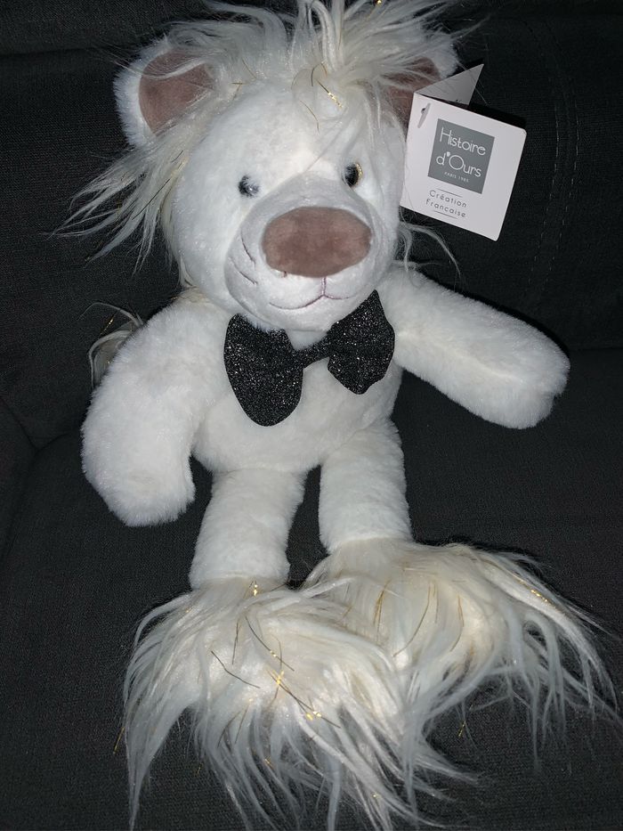 Peluche neuve lion Histoire d’ours