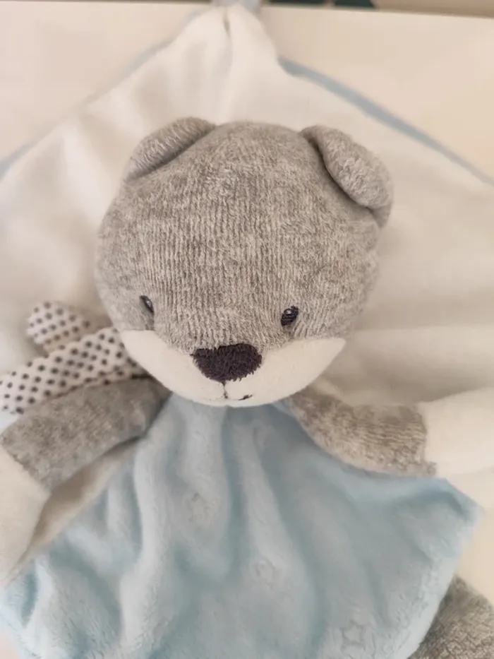 Doudou plat chat renard tex - photo numéro 3