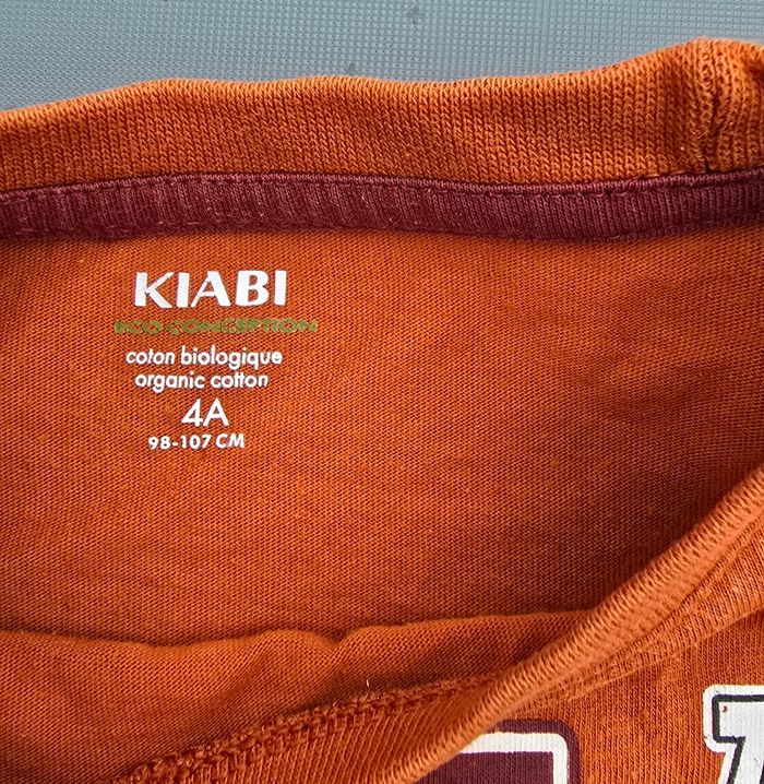 Tee-shirt ML 4 ans garcon kiabi - photo numéro 3