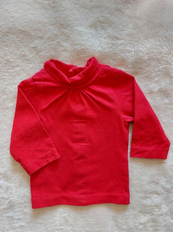 Tee-shirt original manches longues 1 mois - photo numéro 2