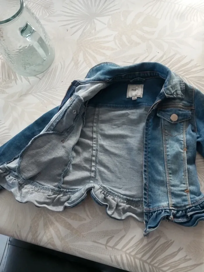 Veste en jean fille - photo numéro 3