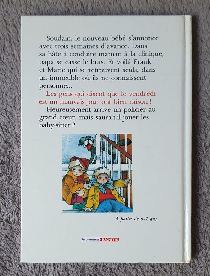 Roman cadets "Drôle de Vendredi!" (Dès 6 ans) / Hachette - photo numéro 2