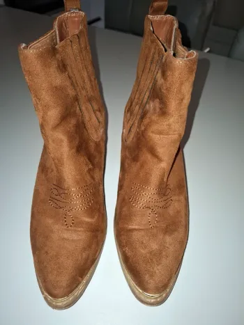 Bottines camel
